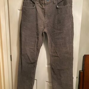 Eddie Bauer Men's Corduroy Pants in Gray